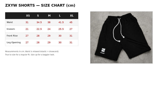 ZXYW Heavyweight Shorts